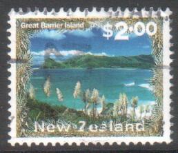 New Zealand 2000 Scenic $2 Gt Barrier Island Used 1638