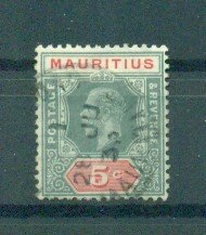 Mauritius sc# 184 used cat value $.25