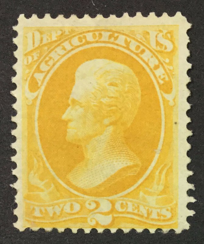 MOMEN: US STAMPS #O2 MINT OG NH $500 LOT #47696