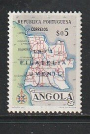 1974 Angola - Sc 593 - MH VF - 1 single - Youth Philately