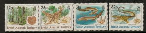 BRITISH ANTARCTIC TERR. SG188/91 1991 AGE OF DINOSAURS MNH