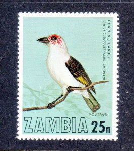 ZAMBIA 176 MH VF Birds - Chaplin's Barbet