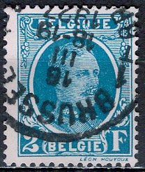 Belgium; 1926: Sc. # 188: O/Used Single Stamp