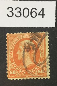 US STAMPS  #260 USED LOT #33064