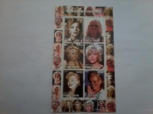 TIMOR SHEET USED MARILYN MONROE