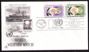 United Nations 188 - 189 Art Craft First Day Cover