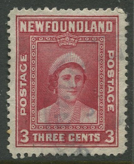 STAMP STATION PERTH Newfoundland #246 QE Definitive 1938 Used - CV$0.30