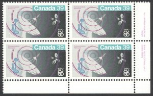 Canada Sc# 1079 MNH PB LR 1986 39c Expo 86