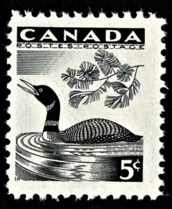 Canada 369 MNH VF 5 Cent Common Loon National Wildlife