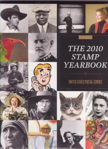 USPS 2010 Stamp Yearbook Complete w/ All Stamps & Mail Use!!