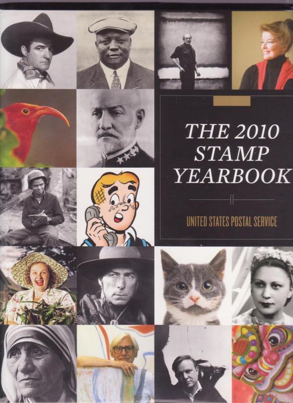 USPS 2010 Stamp Yearbook Complete w/ All Stamps & Mail Use!!