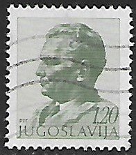 Yugoslavia # 1198 - President Tito - used....{Gn13}