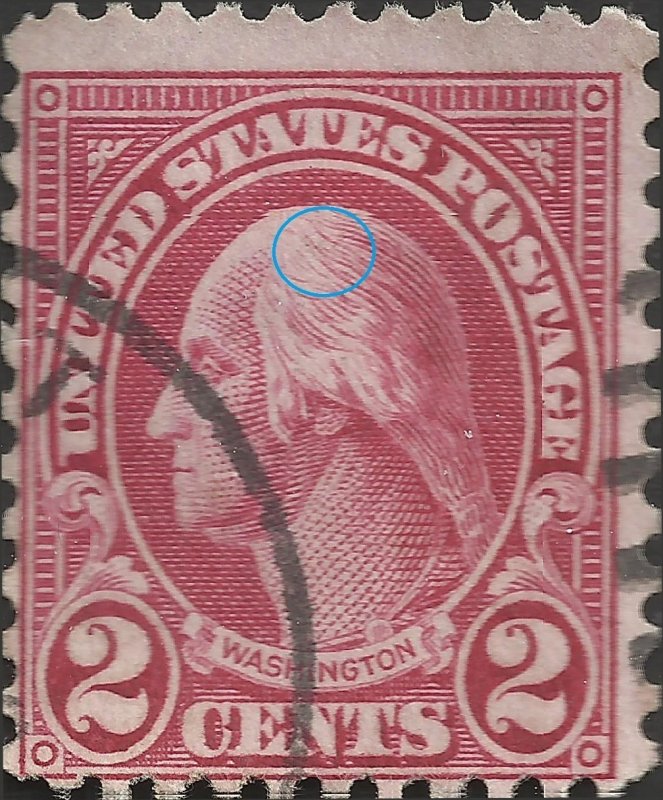 # 634a Used Carmine George Washington