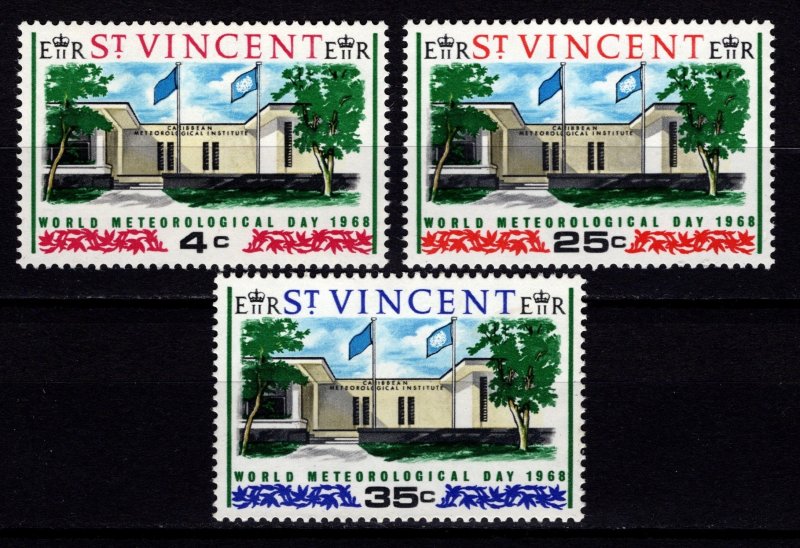 St Vincent 1968 World Meteorological Day, Set [Unused]