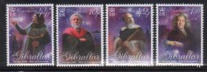 Gibraltar 1198-1201 Year of Astronomy and Astronomers Mint NH