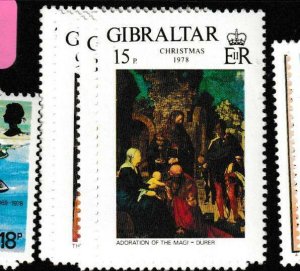 Gibraltar SC 374-7 MNH (3gbj) 