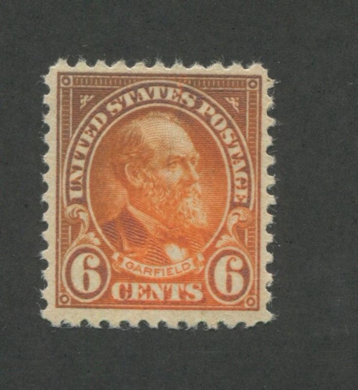 1922 US Postage Stamp #558 Mint Never Hinged Very Fine Original Gum Oxidized