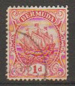 Bermuda SG 78cd Type II   FU  see description details