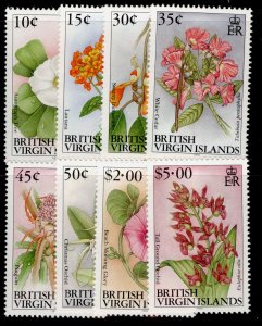 BRITISH VIRGIN ISLANDS QEII SG887-901, 1995 Flowers reprint set, NH MINT Cat £16