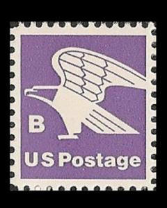 US 1818 Violet Eagle B Rate 18c single MNH 1981