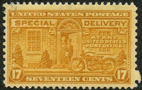 US Scott #E18 Mint VF; Hinged; BP