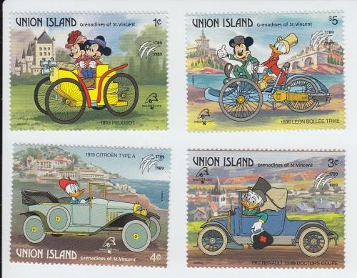 1989 Union Is Disney PhilexFrance Autos (4) (241, 43-4, 47) 