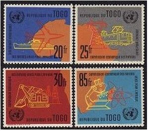 Togo 407-410,410a, MNH. Michel 325-328,Bl.4. UN Economic Commission-Africa,1961.