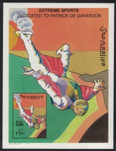 Somalia Skydiving Extreme Sports MS 2001 MNH MI#Block 83