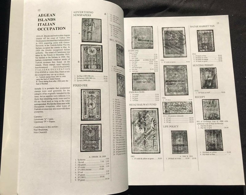 ALBANIA & GREECE Epirus Crete 2002 Barefoot Revenues Stamp Catalogue(118 Pages