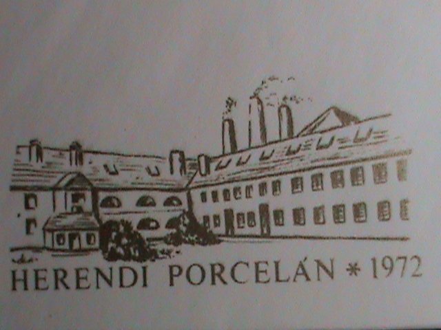​HUNGARY-FDC-1972-SC#2170- HEREND CHINA FACTORY FOUNDED IN 1839 MNH COVER VF