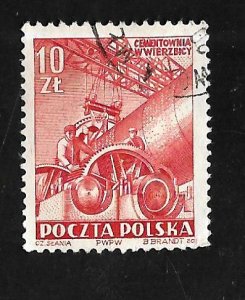 Poland 1952- U - Scott #550