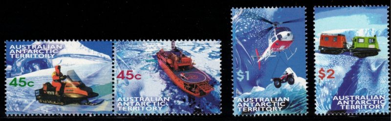 AUSTRALIAN ANTARCTIC 1998 Transportation; Scott L107-10; MNH