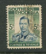 Southern Rhodesia SG 52 Used