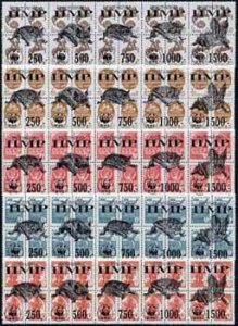 TRANSDNISTRIA - 1992 - Bats o/p - Perf 25v Stamps - Mint Never Hinged