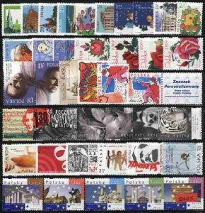 Poland 2005 MNH Year set
