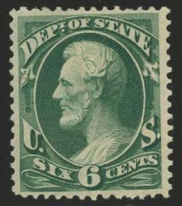 US Scott #O60 Mint, VF/XF, Hinged