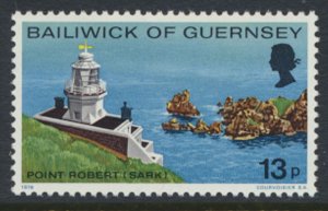 Guernsey SG 138  SC# 134 Lighthouses  Mint Never Hinged see scan 