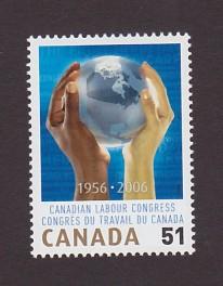 Canada 2006 Labour Congress, MNH  # 2149
