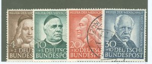 Germany #B334-B337 Used Single (Complete Set)