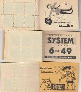 East Germany - 1960 5-years plan booklet collection Mi# 3a1  - (549)