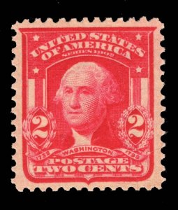 MOMEN: US STAMPS #319Fi MINT OG NH PSE GRADED CERT XF-SUP 95 LOT #92369*
