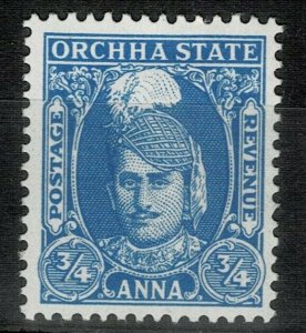 India  orcha  State sg no 35  fine mint  cv 8.50 gbp 