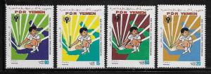 Yemen 217-20 Year of the Child Mint NH