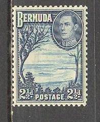 BERMUDA Sc# 120 MH FVF Grape Bay  2 1/2p