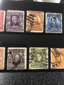 US 300-311 Used Nice High Values.