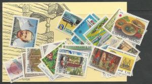 selection Finland 1978-9 mint CV $42