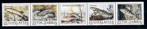 [41517] Yugoslavia 1990 Marine life fish pike catfish  MNH