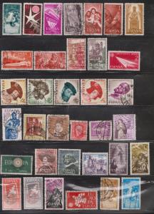 SPAIN - Stockpage Of Used Issues #6 - Nice Stamps