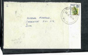 FIJI ISLANDS  COVER (P2112B) 1977 QEII  4C PLANT  RAKI RAKI    TO SUVA 