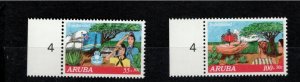 Aruba 1992 Sc B27-8 MNH Commemorative Perforate